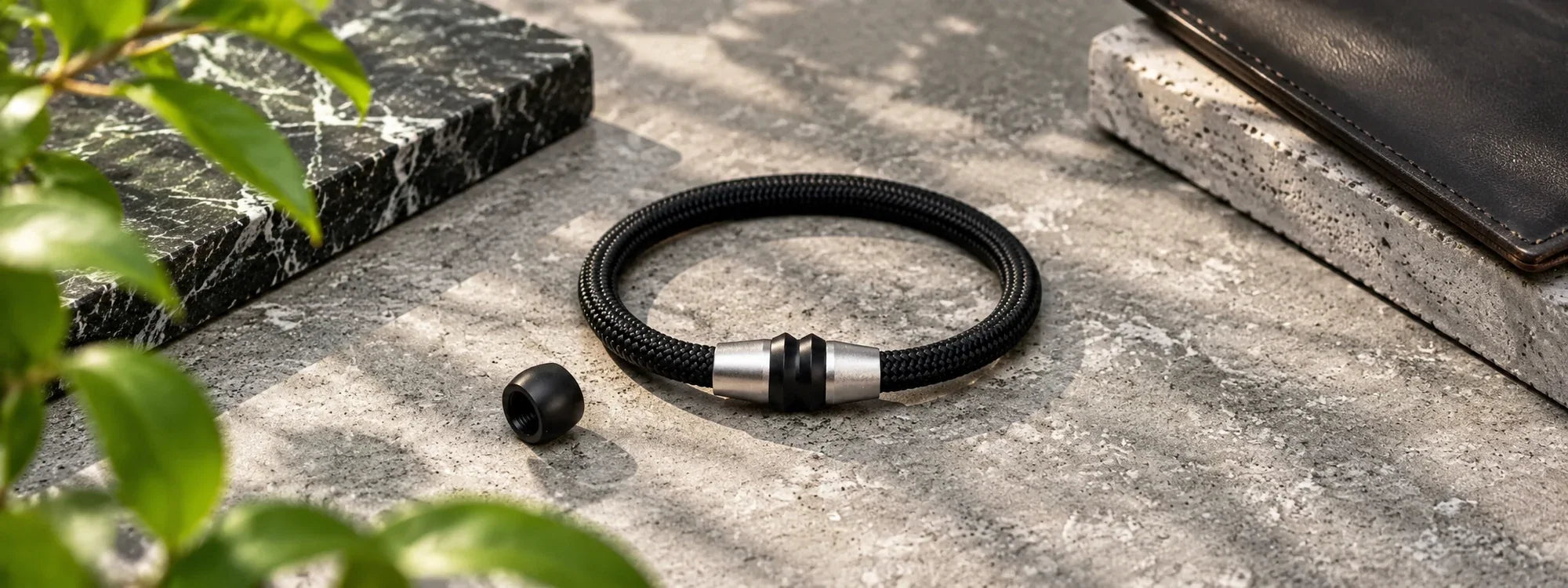 Armband Bi-Color Schwarz