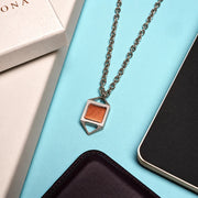 Quadrata necklace / copper