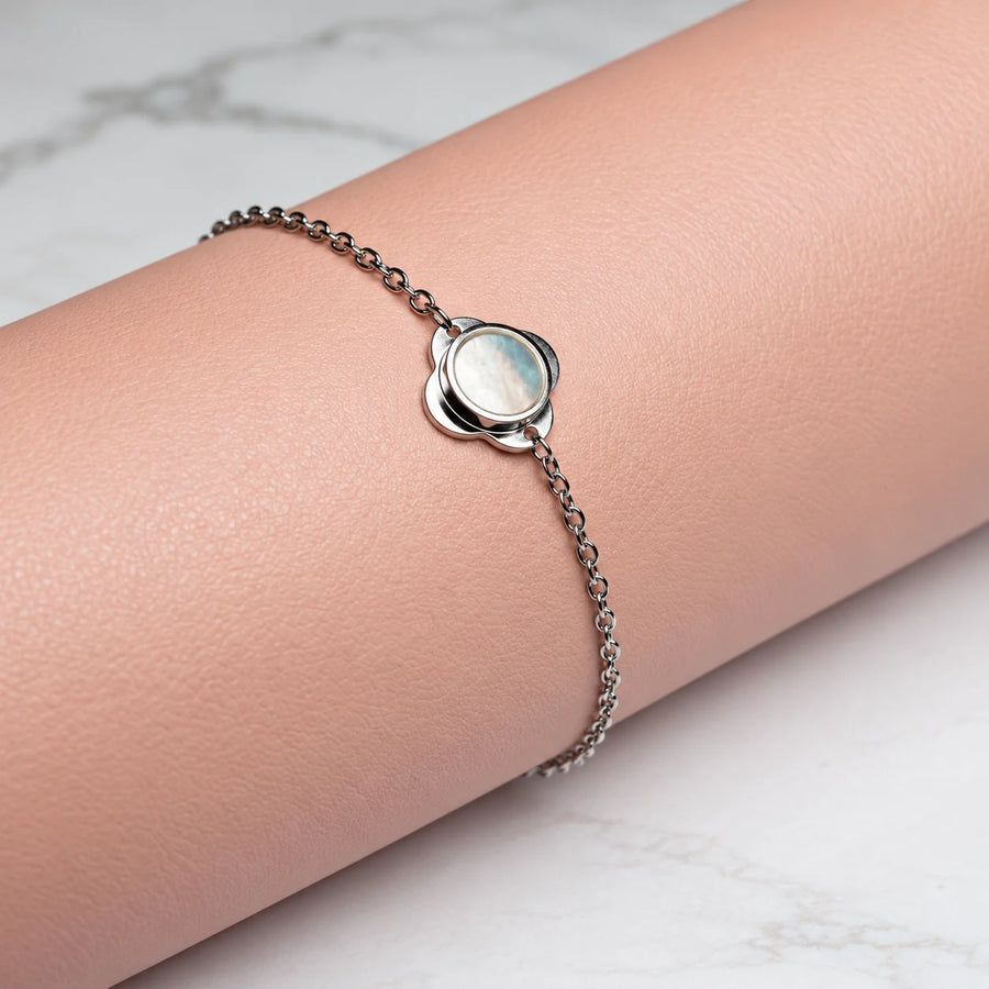 Folé Bracelet small / Mother of pearl