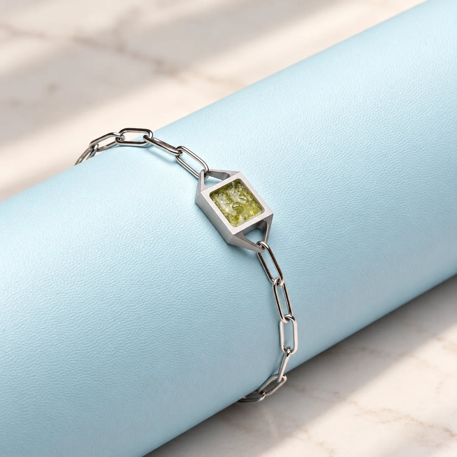 Quadrata bracelet / lapis lazuli