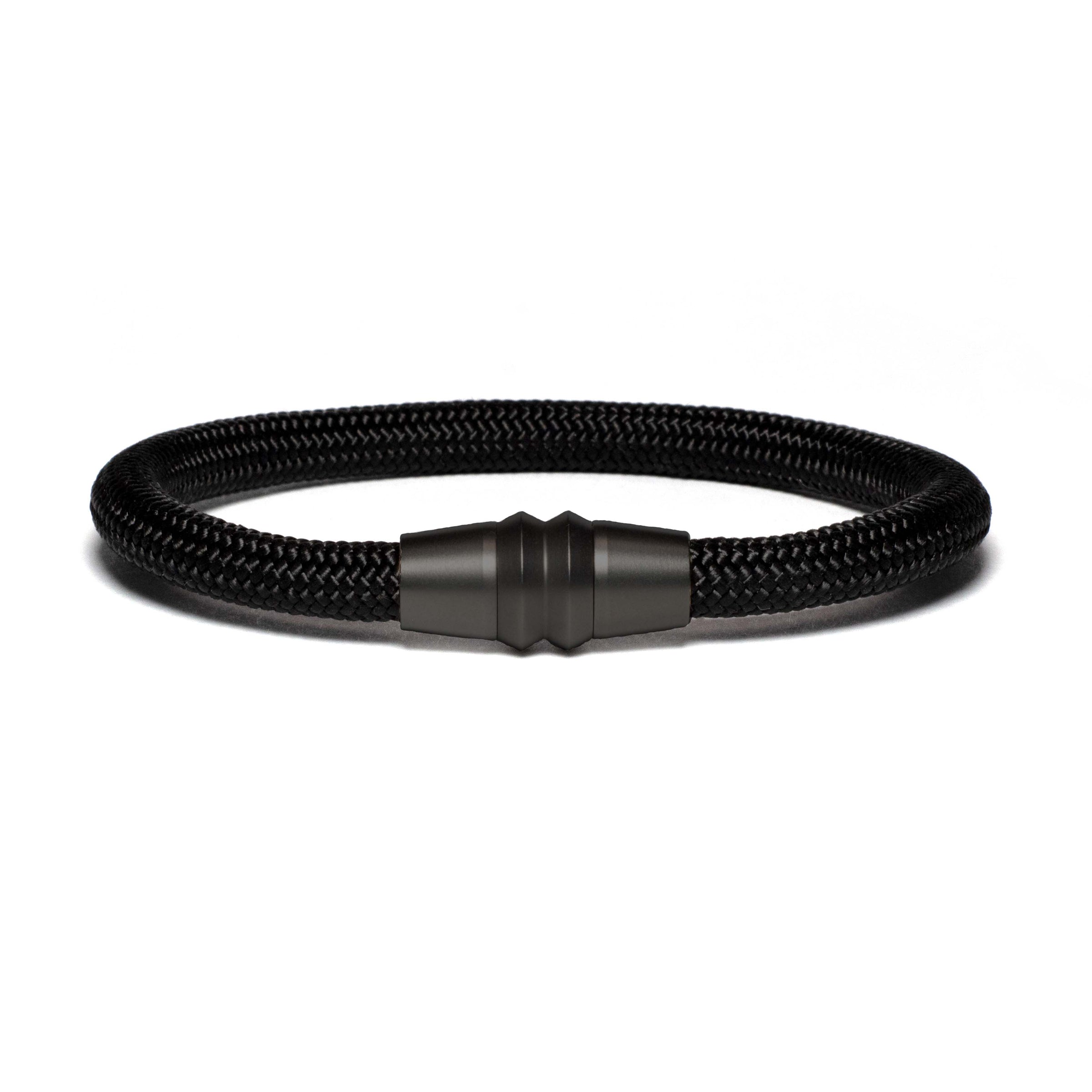 Black PVD bracelet - black paracord – ESKONA