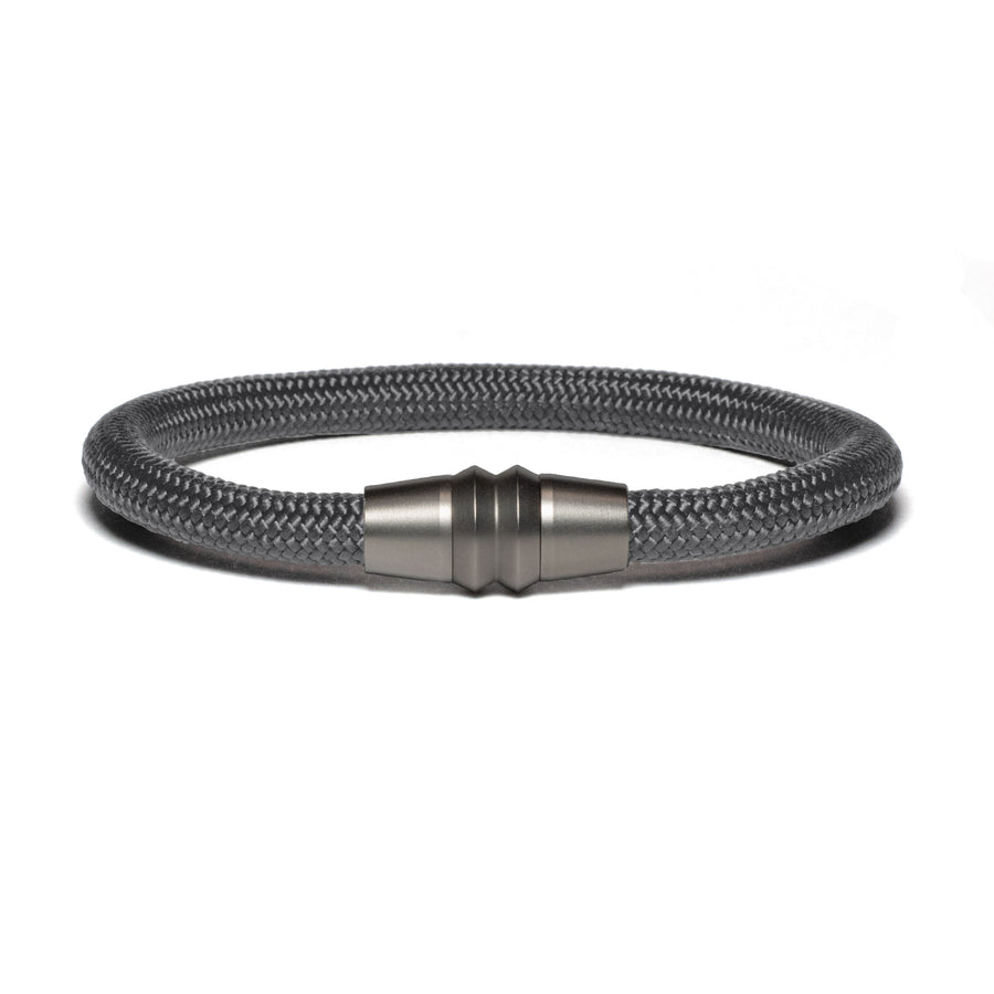 Armband Basic - Paracord Grau