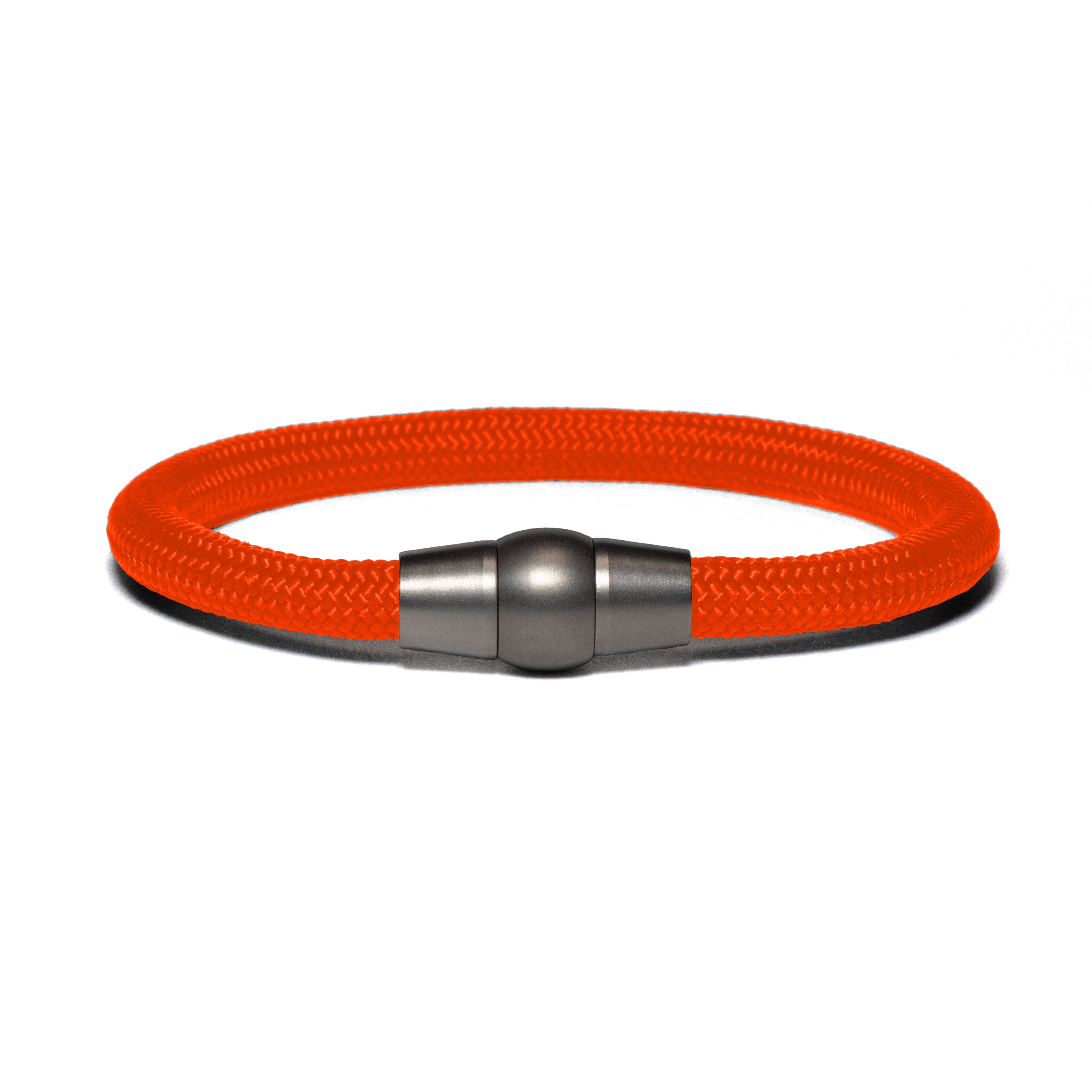 Bracelet basic - neon orange paracord