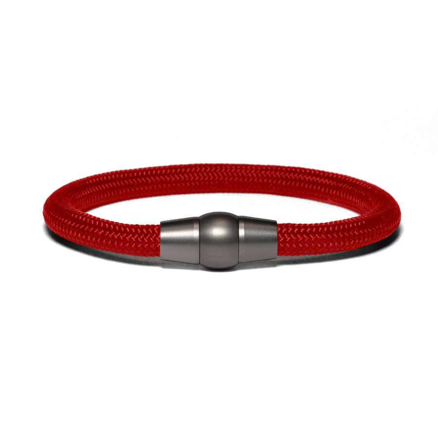 Bracelet basic - red paracord