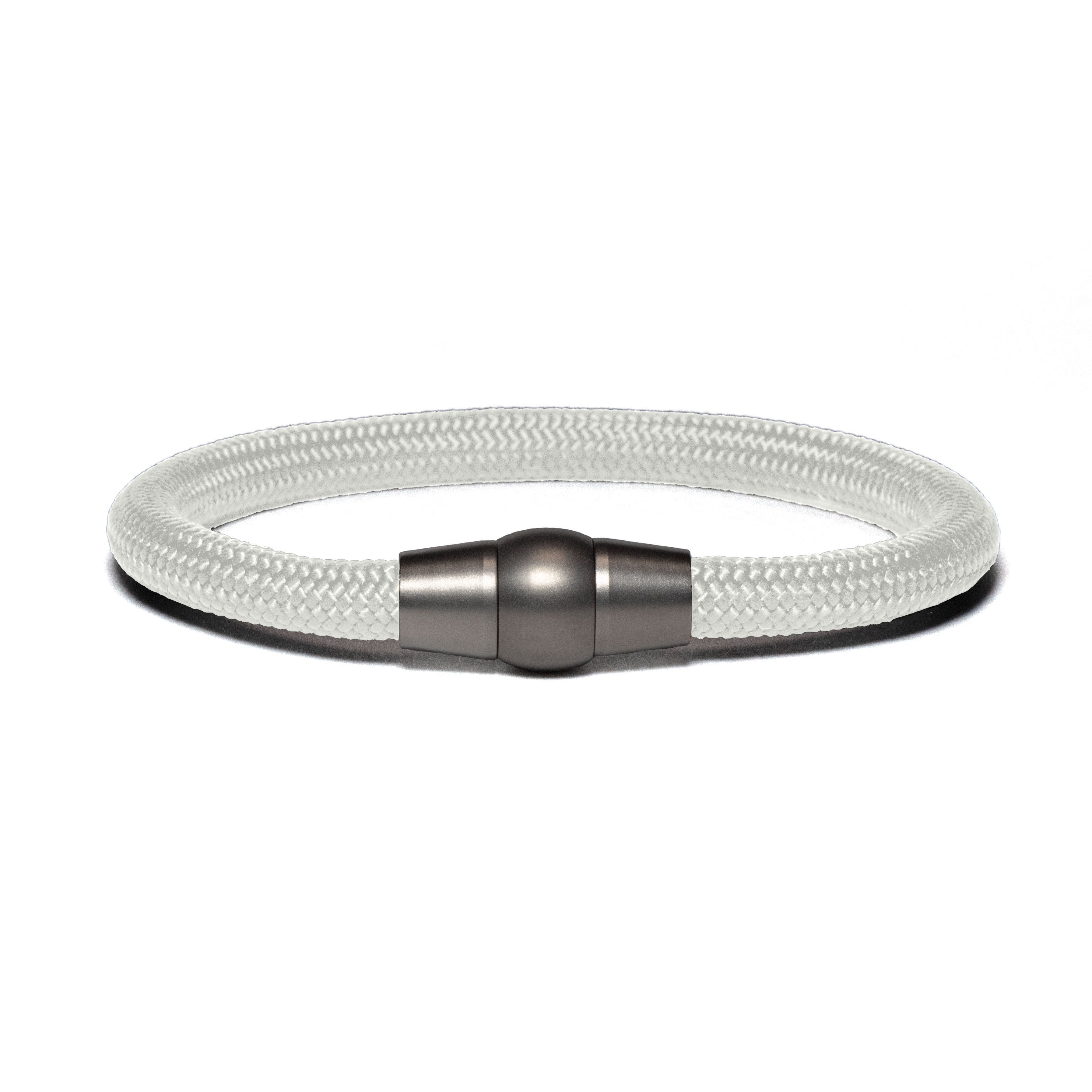 Armband Basic - Paracord Weiß