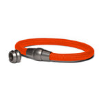 Lade das Bild in den Galerie-Viewer, SET Armband Basic + Zusätzliches Mittelteil Paracord Neon Orange
