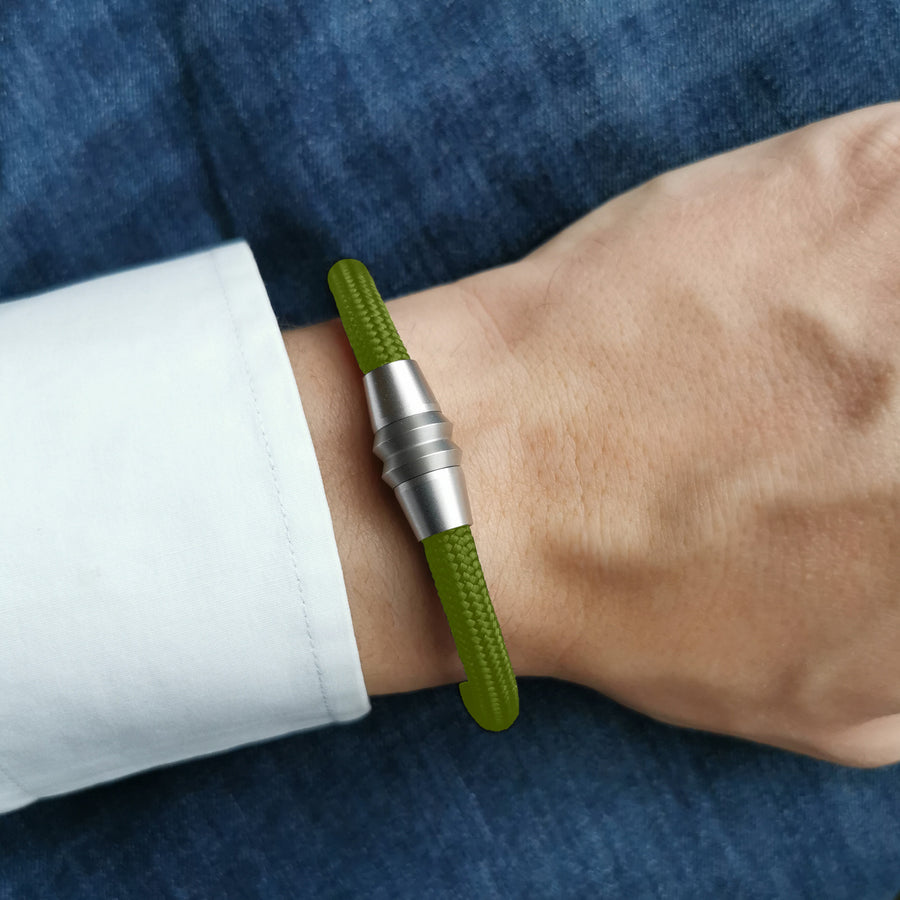 Armband Basic - Paracord Olivgrün