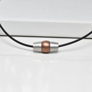 Necklace bi-color copper
