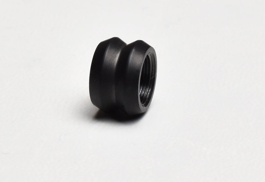 Mittelteil Edelstahl PVD schwarz - eckig