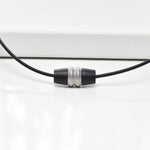 Load image into Gallery viewer, Necklace reverse bi-color black
